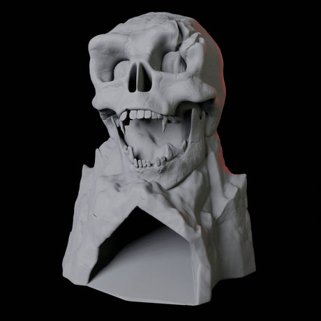 Skull Mountain Dice Tower Miniature for Dungeons and Dragons, Pathfinder or other TTRPGs