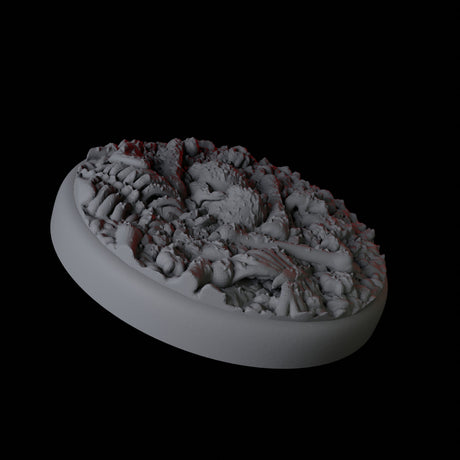 Skull and Bones Base Pack - 25mm Circles Miniature for Dungeons and Dragons, Pathfinder or other TTRPGs