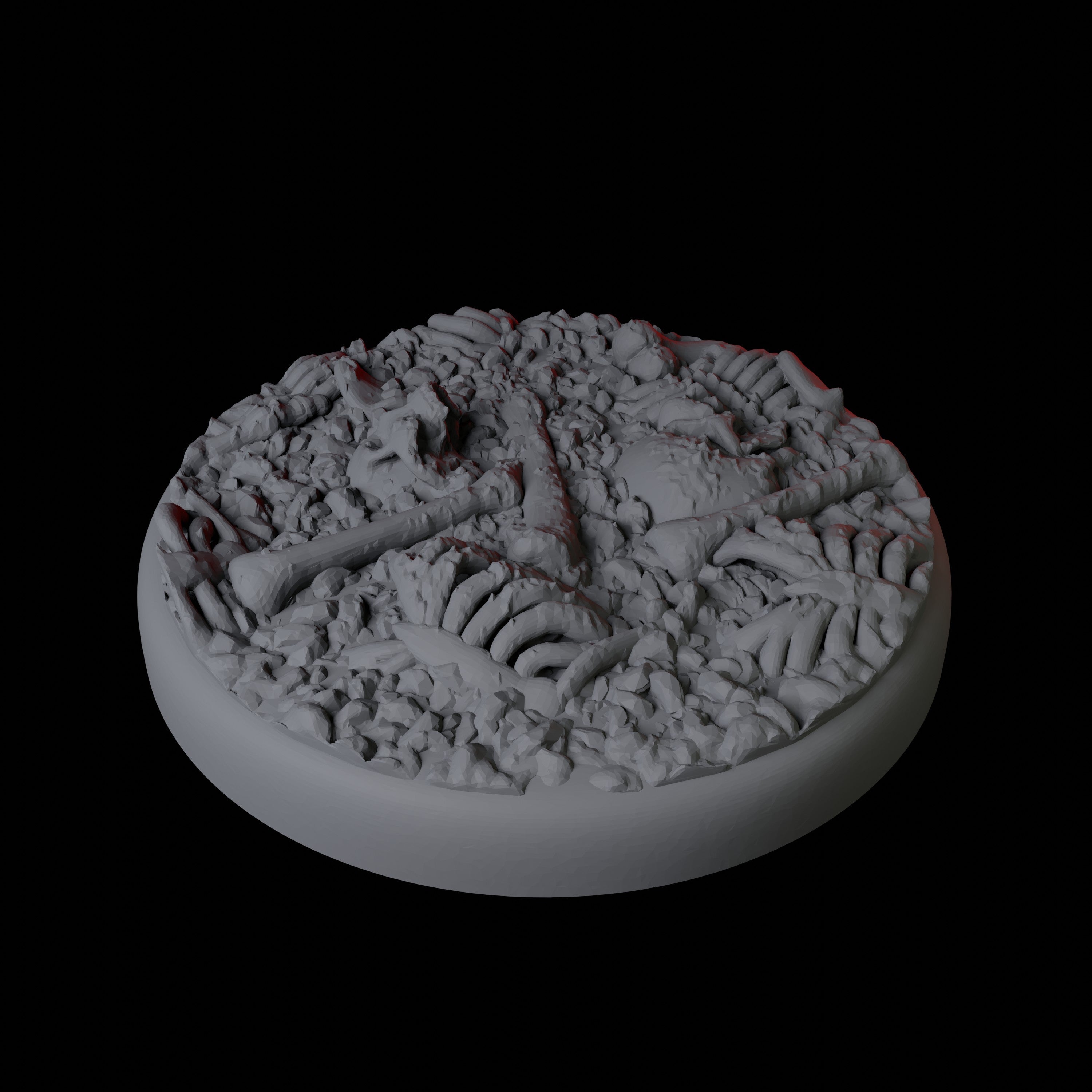 25mm Skull and Bones Bases for Dungeons and Dragons - Myth Forged