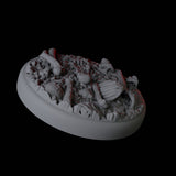 Skull and Bones Base Pack - 25mm Circles Miniature for Dungeons and Dragons, Pathfinder or other TTRPGs