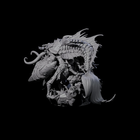 Skuttling Trench Terror Miniature for Dungeons and Dragons, Pathfinder or other TTRPGs
