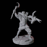 Sky Kraken Acolyte B Miniature for Dungeons and Dragons, Pathfinder or other TTRPGs