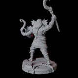 Sky Kraken Acolyte B Miniature for Dungeons and Dragons, Pathfinder or other TTRPGs