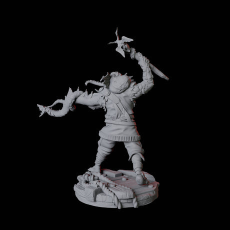 Sky Kraken Acolyte D Miniature for Dungeons and Dragons, Pathfinder or other TTRPGs