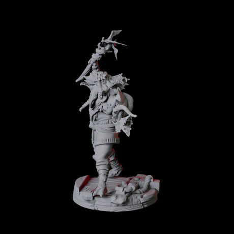 Sky Kraken Acolyte D Miniature for Dungeons and Dragons, Pathfinder or other TTRPGs