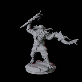 Sky Kraken Acolyte D Miniature for Dungeons and Dragons, Pathfinder or other TTRPGs