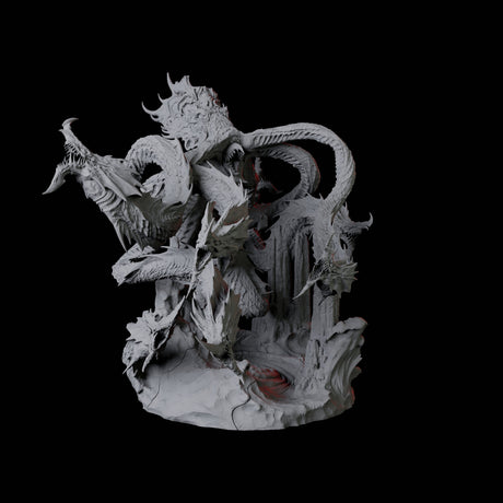 Sky Kraken Miniature for Dungeons and Dragons, Pathfinder or other TTRPGs