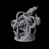 Sky Kraken Miniature for Dungeons and Dragons, Pathfinder or other TTRPGs
