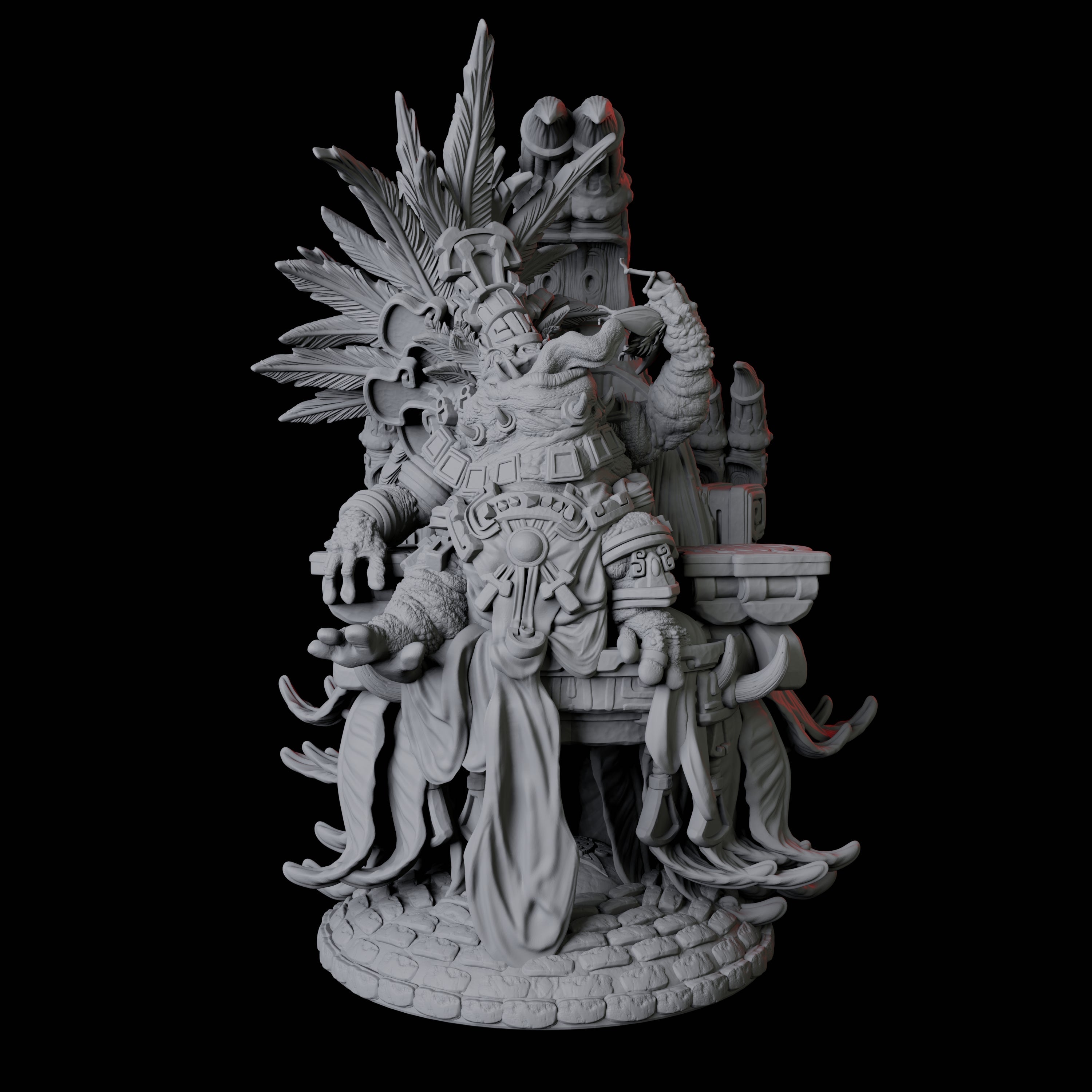 Slaad High Priest Miniature for Dungeons and Dragons, Pathfinder or other TTRPGs