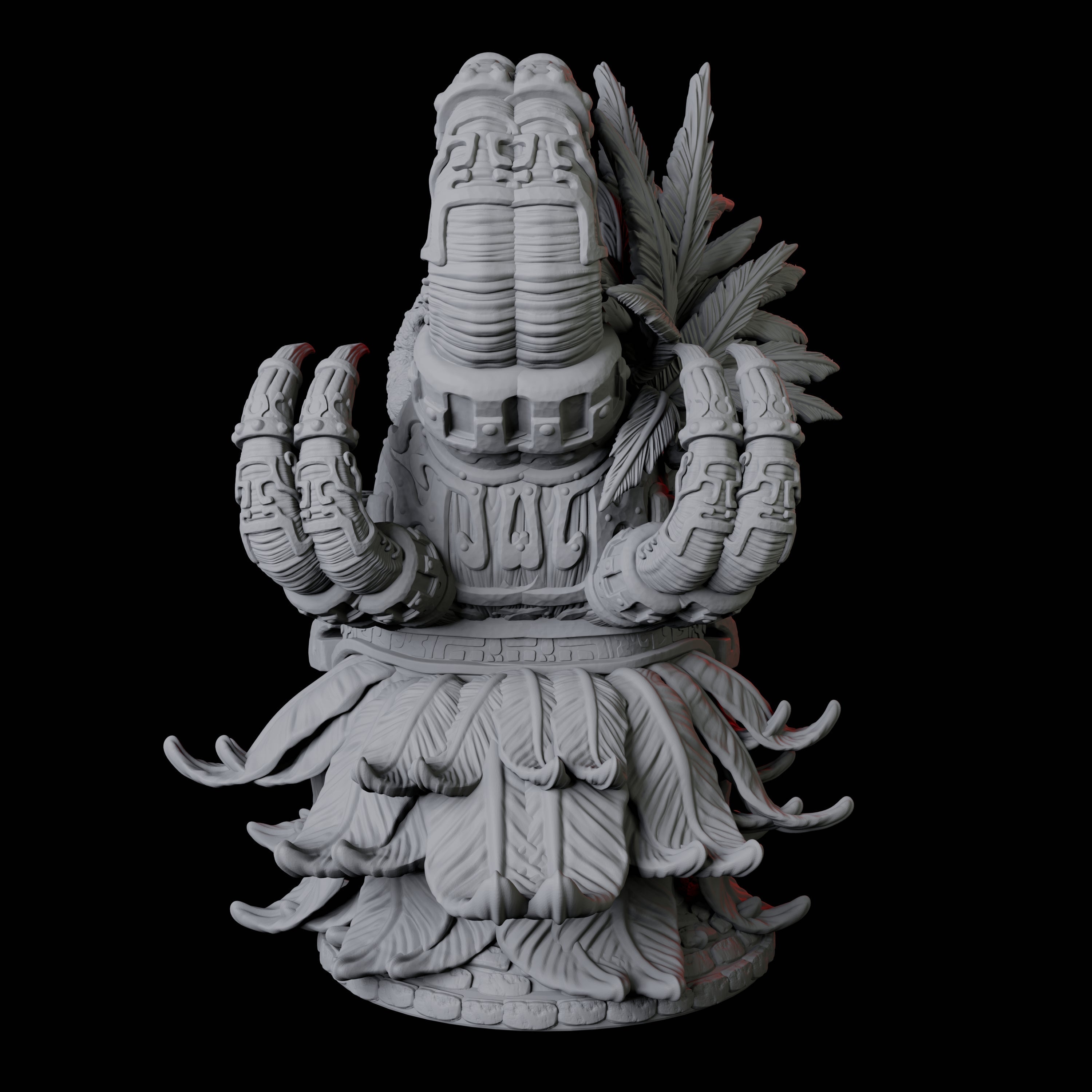 Slaad High Priest Miniature for Dungeons and Dragons, Pathfinder or other TTRPGs