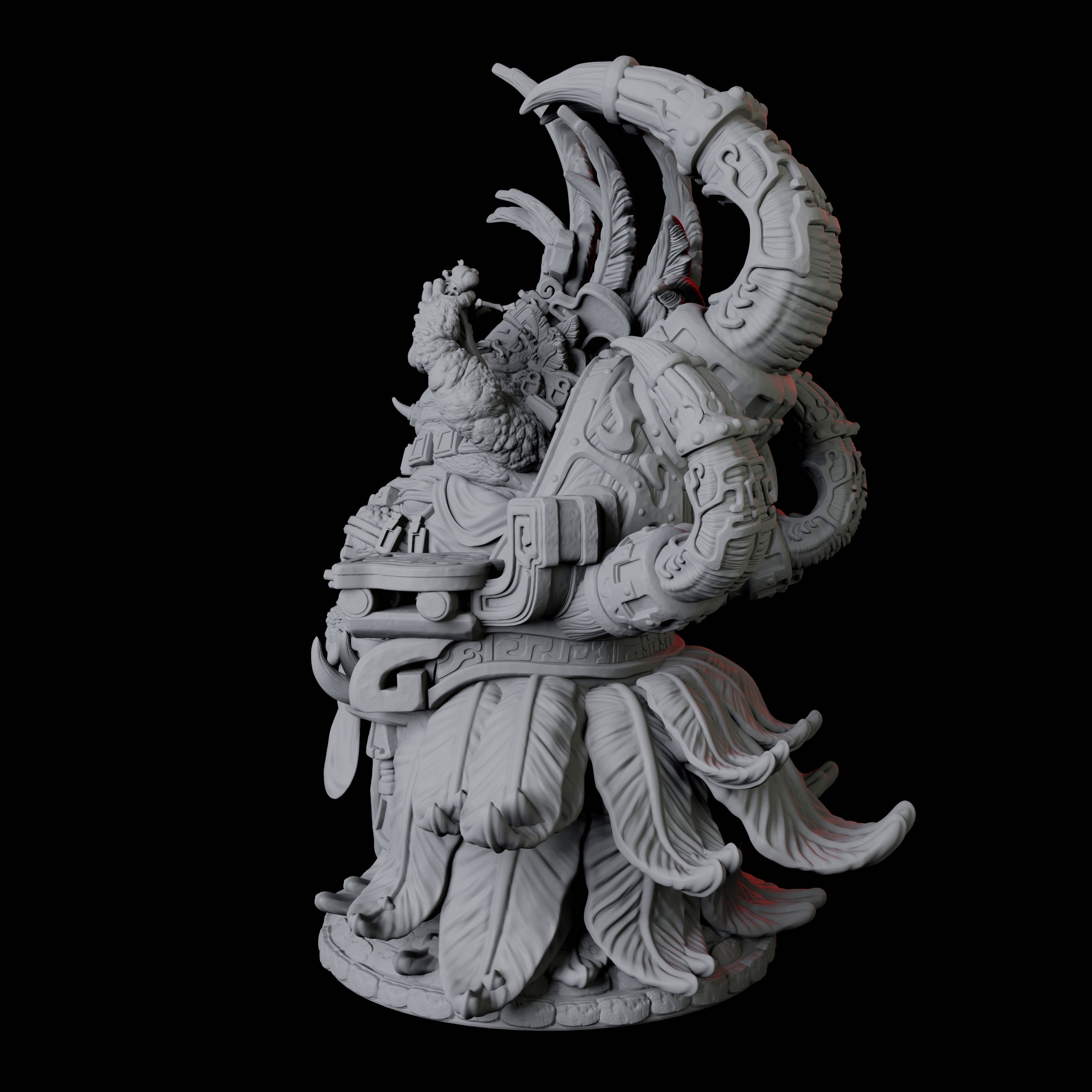 Slaad High Priest Miniature for Dungeons and Dragons, Pathfinder or other TTRPGs