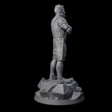 Slamming Human Investigator Miniature for Dungeons and Dragons, Pathfinder or other TTRPGs