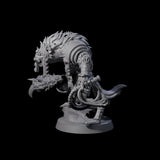 Slave Master Gnoll Taskmaster Miniature for Dungeons and Dragons, Pathfinder or other TTRPGs