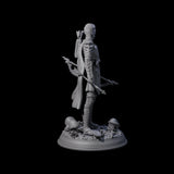Slender Drow Hunter A Miniature for Dungeons and Dragons, Pathfinder or other TTRPGs