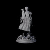 Slender Drow Hunter A Miniature for Dungeons and Dragons, Pathfinder or other TTRPGs