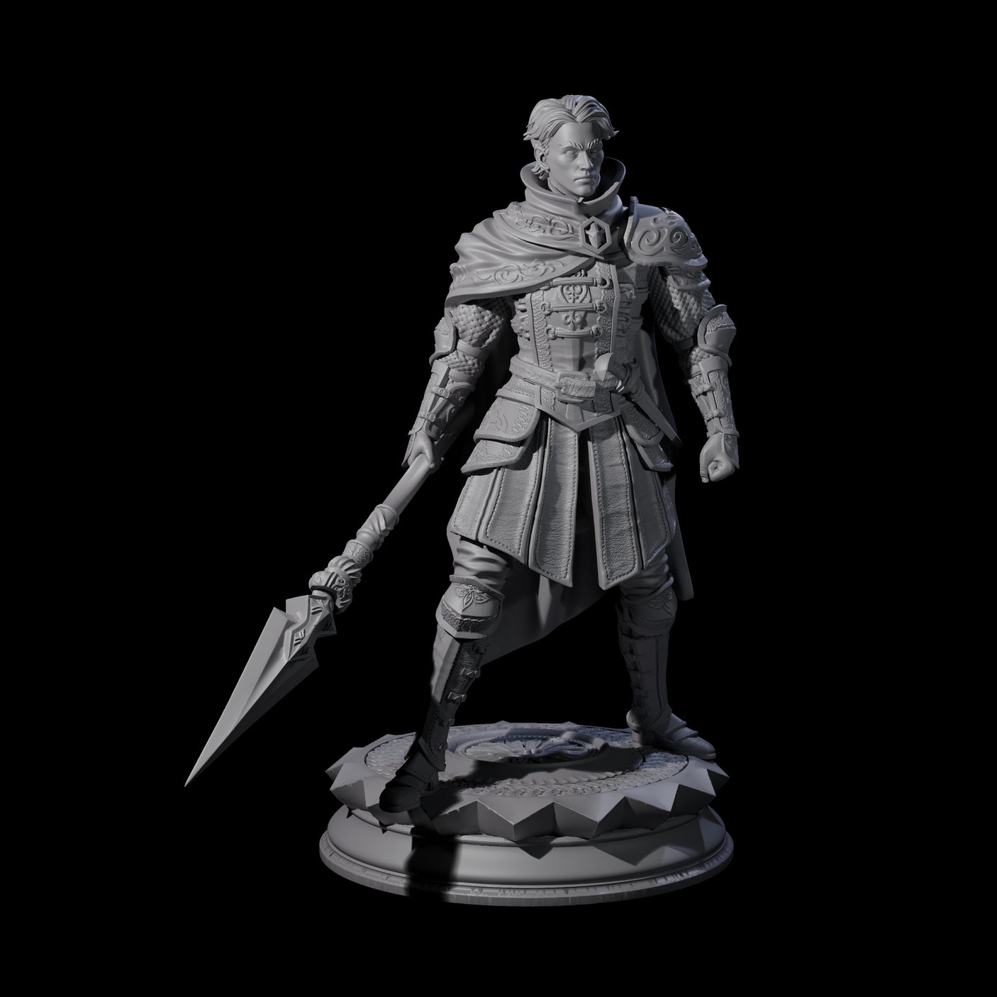 Slender Hunter Miniature for Dungeons and Dragons, Pathfinder or other TTRPGs