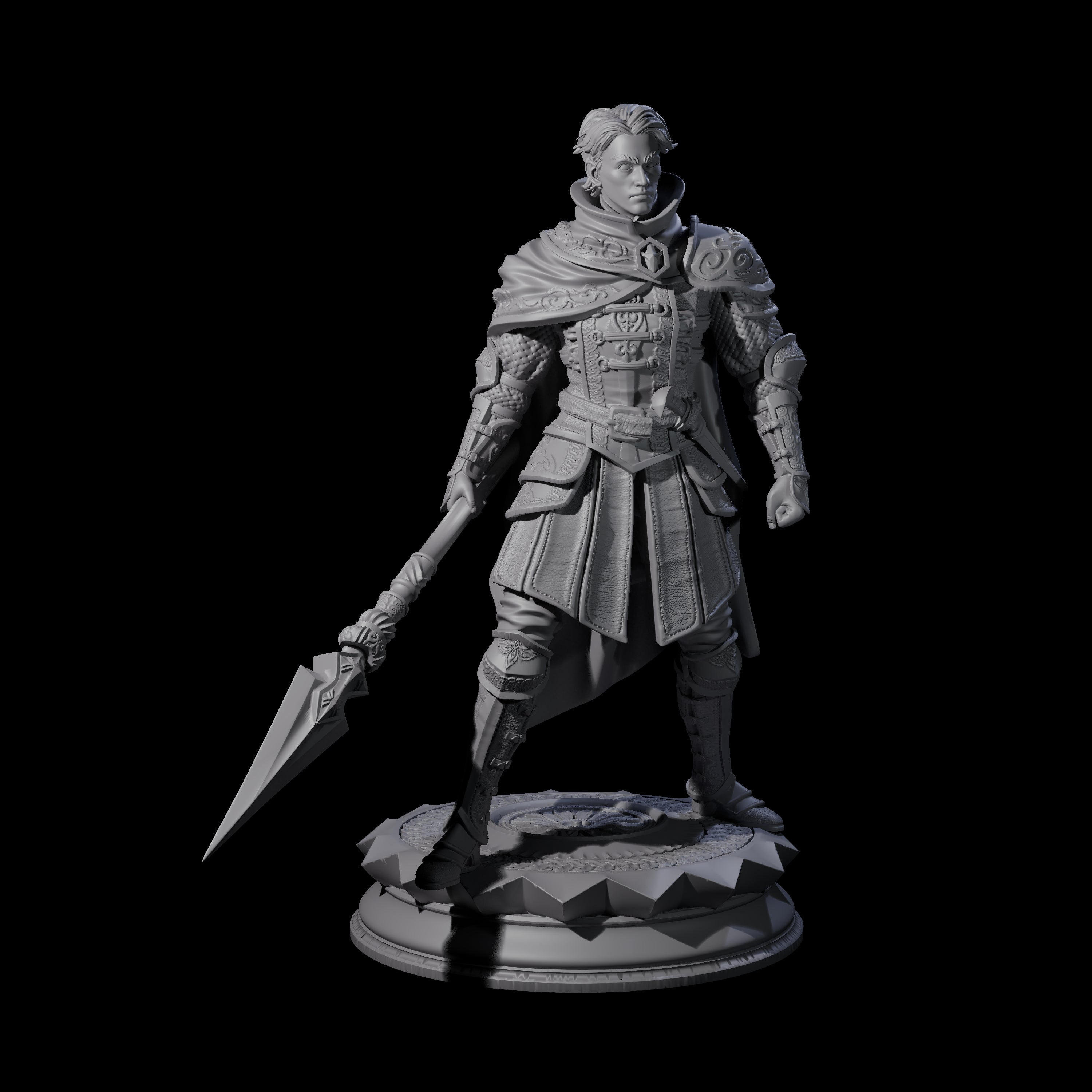 Slender Hunter Miniature for Dungeons and Dragons, Pathfinder or other TTRPGs