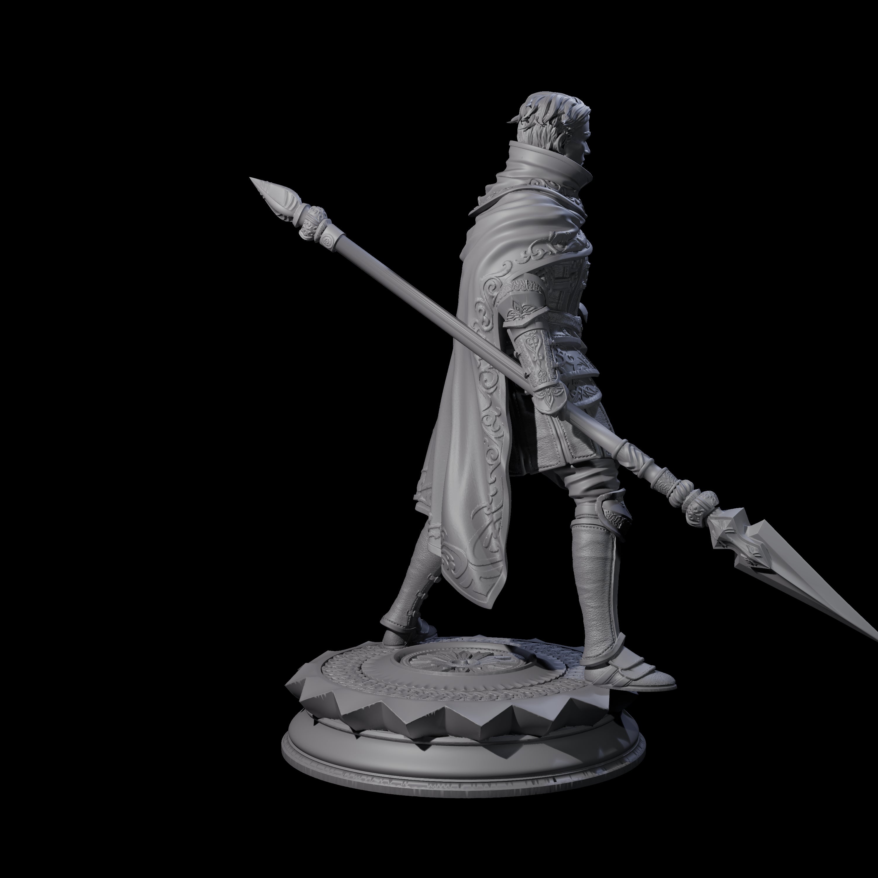 Slender Hunter Miniature for Dungeons and Dragons, Pathfinder or other TTRPGs