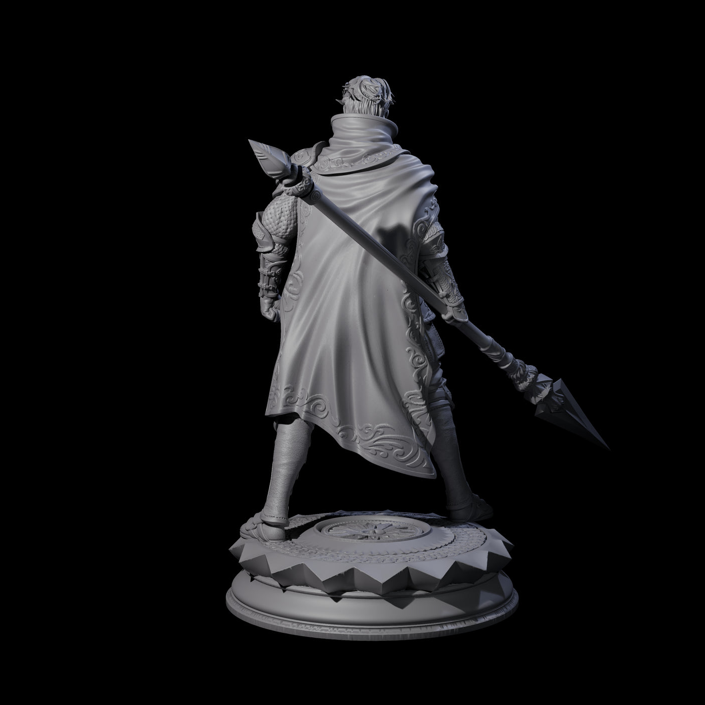 Slender Hunter Miniature for Dungeons and Dragons, Pathfinder or other TTRPGs