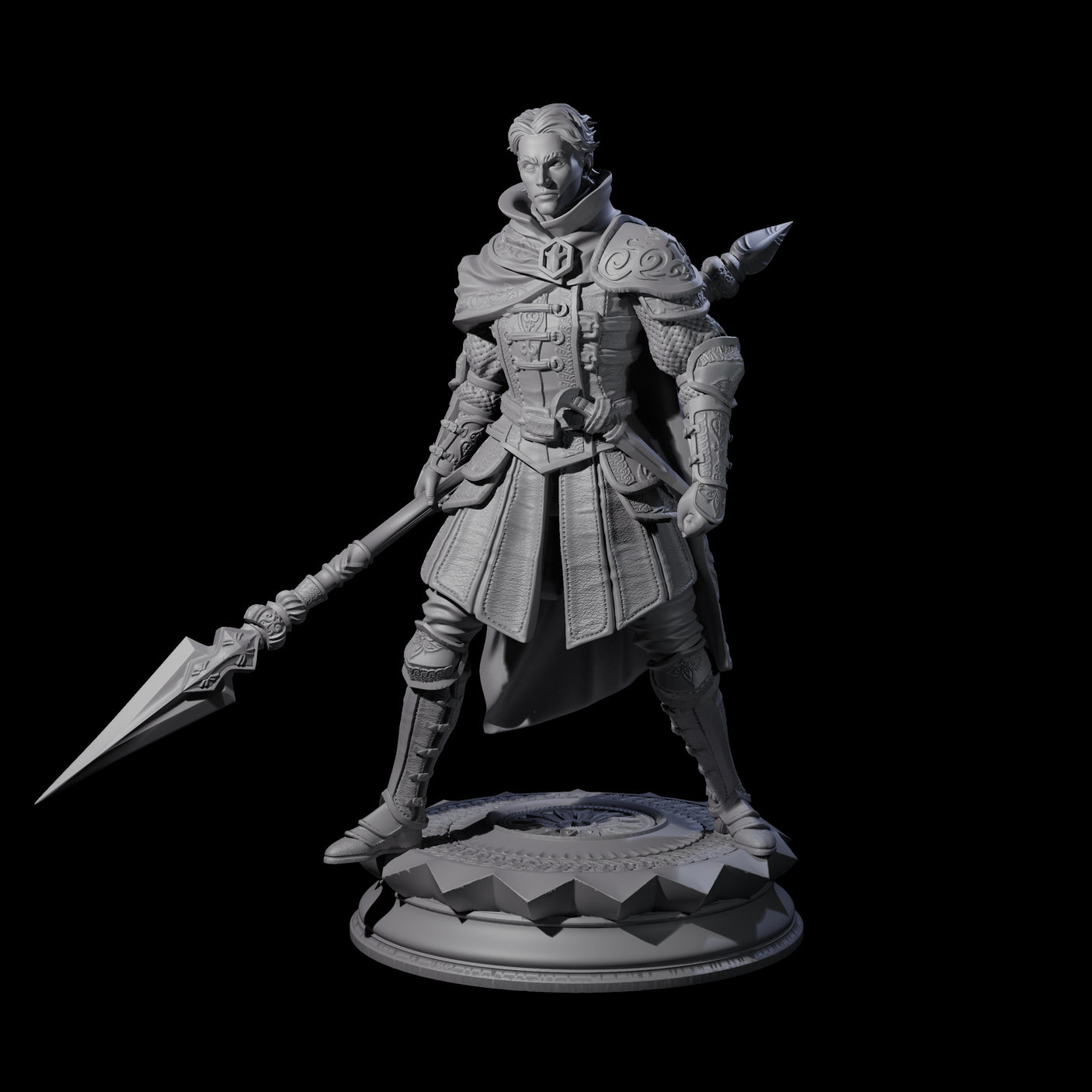 Slender Hunter Miniature for Dungeons and Dragons, Pathfinder or other TTRPGs