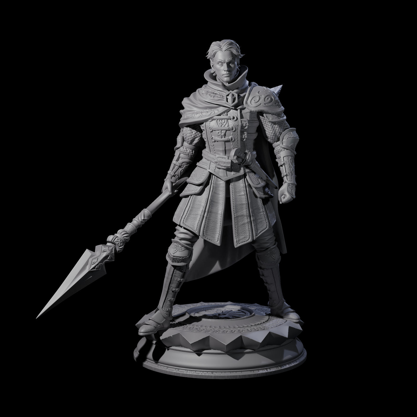 Slender Hunter Miniature for Dungeons and Dragons, Pathfinder or other TTRPGs