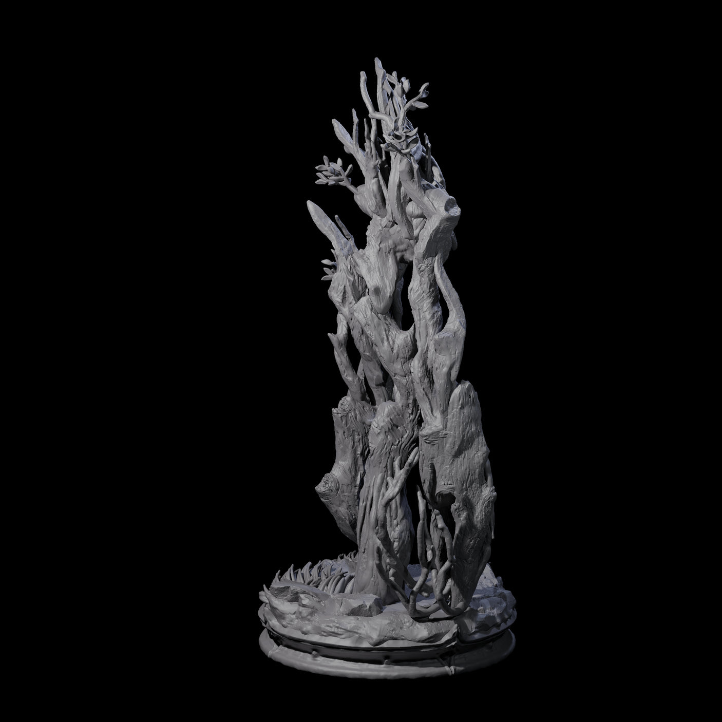 Slender Insideous Treant Miniature for Dungeons and Dragons, Pathfinder or other TTRPGs
