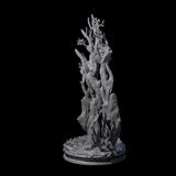 Slender Insideous Treant Miniature for Dungeons and Dragons, Pathfinder or other TTRPGs