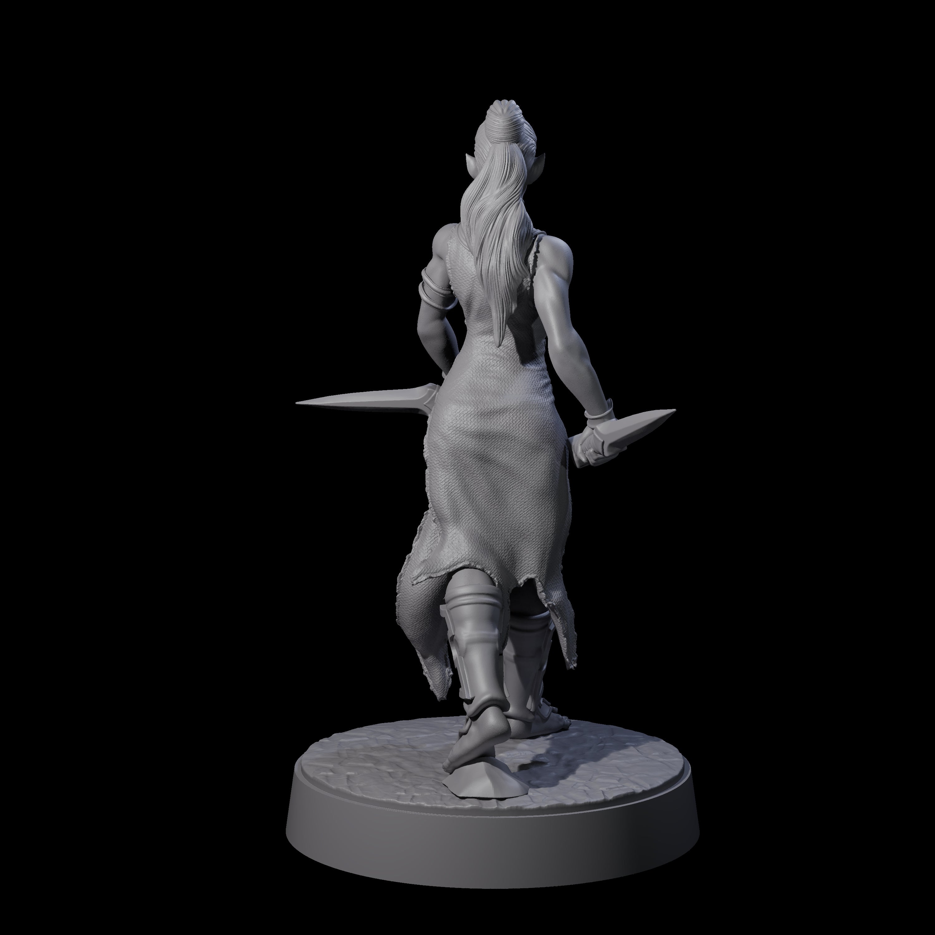 Slender Yuan-ti Priestess A Miniature for Dungeons and Dragons, Pathfinder or other TTRPGs