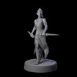 Slender Yuan-ti Priestess A Miniature for Dungeons and Dragons, Pathfinder or other TTRPGs