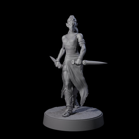 Slender Yuan-ti Priestess A Miniature for Dungeons and Dragons, Pathfinder or other TTRPGs