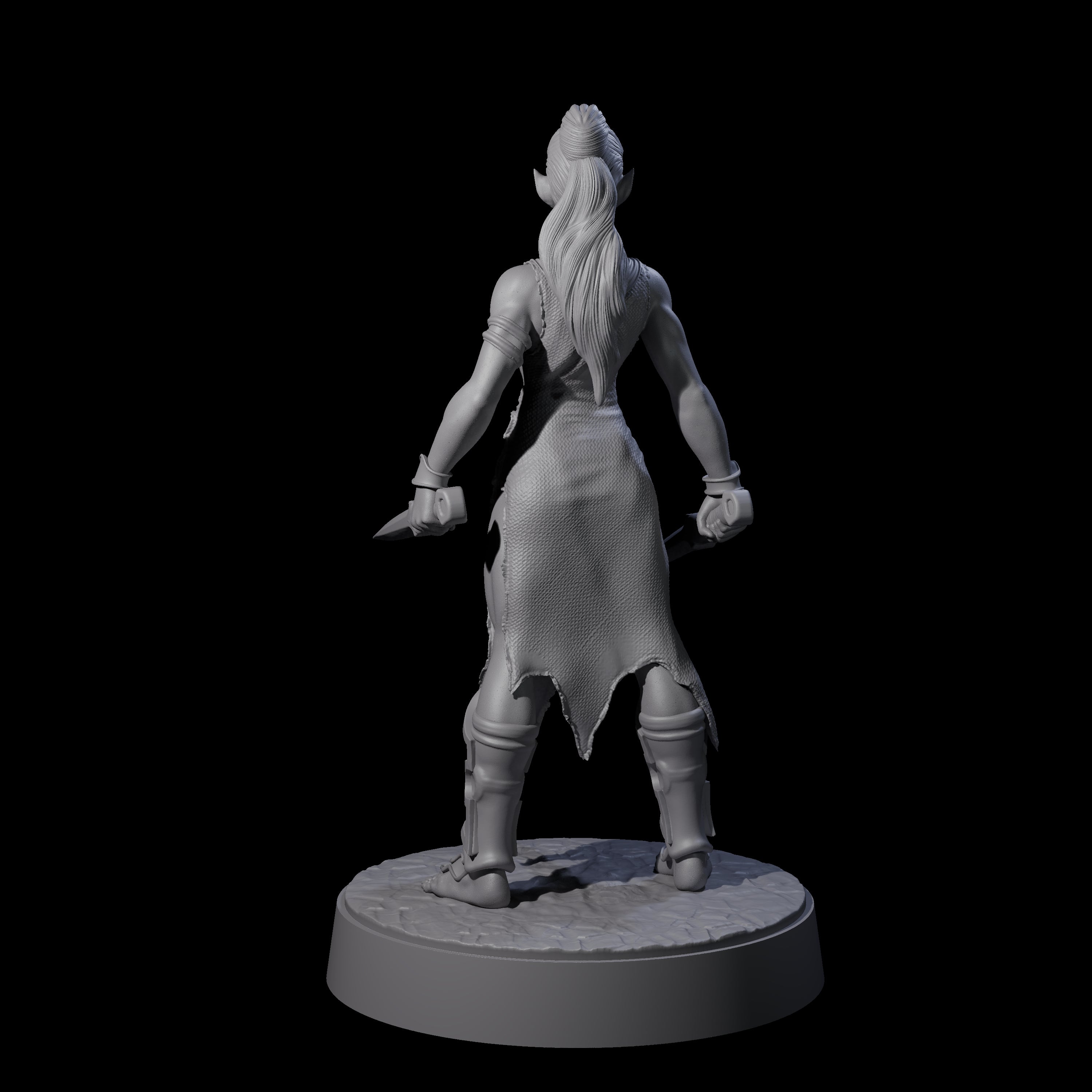 Slender Yuan-ti Priestess C Miniature for Dungeons and Dragons, Pathfinder or other TTRPGs