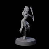 Slender Yuan-ti Priestess E Miniature for Dungeons and Dragons, Pathfinder or other TTRPGs