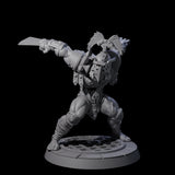 Slicing Gladiator Miniature for Dungeons and Dragons, Pathfinder or other TTRPGs