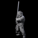 Slightly Insane Dwarf Barbarian Miniature for Dungeons and Dragons, Pathfinder or other TTRPGs