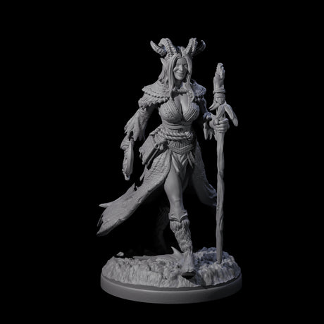Slightly Unhinged Elf Druid Miniature for Dungeons and Dragons, Pathfinder or other TTRPGs
