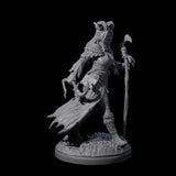 Slightly Unhinged Elf Druid Miniature for Dungeons and Dragons, Pathfinder or other TTRPGs