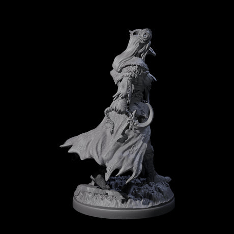Slightly Unhinged Elf Druid Miniature for Dungeons and Dragons, Pathfinder or other TTRPGs