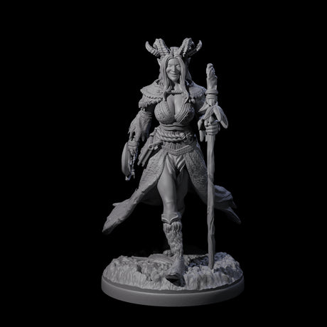 Slightly Unhinged Elf Druid Miniature for Dungeons and Dragons, Pathfinder or other TTRPGs