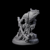 Slimy Creeping Kobold A Miniature for Dungeons and Dragons, Pathfinder or other TTRPGs