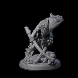Slimy Creeping Kobold A Miniature for Dungeons and Dragons, Pathfinder or other TTRPGs