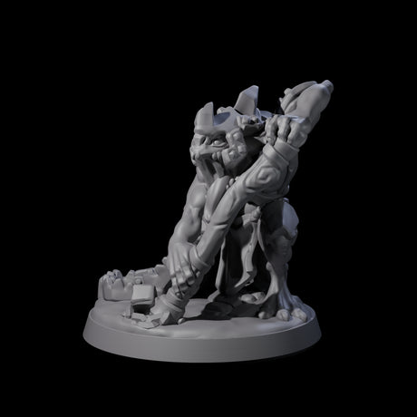 Slimy Creeping Kobold B Miniature for Dungeons and Dragons, Pathfinder or other TTRPGs