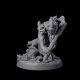 Slimy Creeping Kobold B Miniature for Dungeons and Dragons, Pathfinder or other TTRPGs