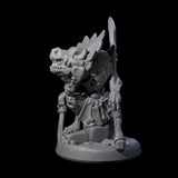 Slimy Creeping Kobold C Miniature for Dungeons and Dragons, Pathfinder or other TTRPGs
