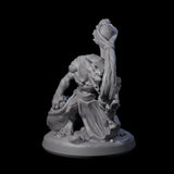 Slimy Creeping Kobold D Miniature for Dungeons and Dragons, Pathfinder or other TTRPGs