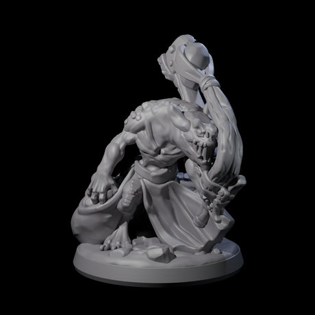 Slimy Creeping Kobold D Miniature for Dungeons and Dragons, Pathfinder or other TTRPGs