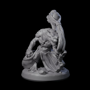 Slimy Creeping Kobold D Miniature for Dungeons and Dragons, Pathfinder or other TTRPGs
