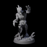 Slimy Lizardfolk Zombie A Miniature for Dungeons and Dragons, Pathfinder or other TTRPGs