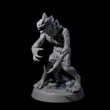 Slimy Lizardfolk Zombie C Miniature for Dungeons and Dragons, Pathfinder or other TTRPGs