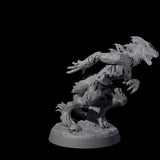 Slimy Lizardfolk Zombie D Miniature for Dungeons and Dragons, Pathfinder or other TTRPGs