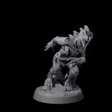 Slimy Lizardfolk Zombie D Miniature for Dungeons and Dragons, Pathfinder or other TTRPGs